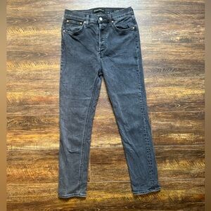 DENIM FORUM Yoko High Rise Slim Jeans 28L